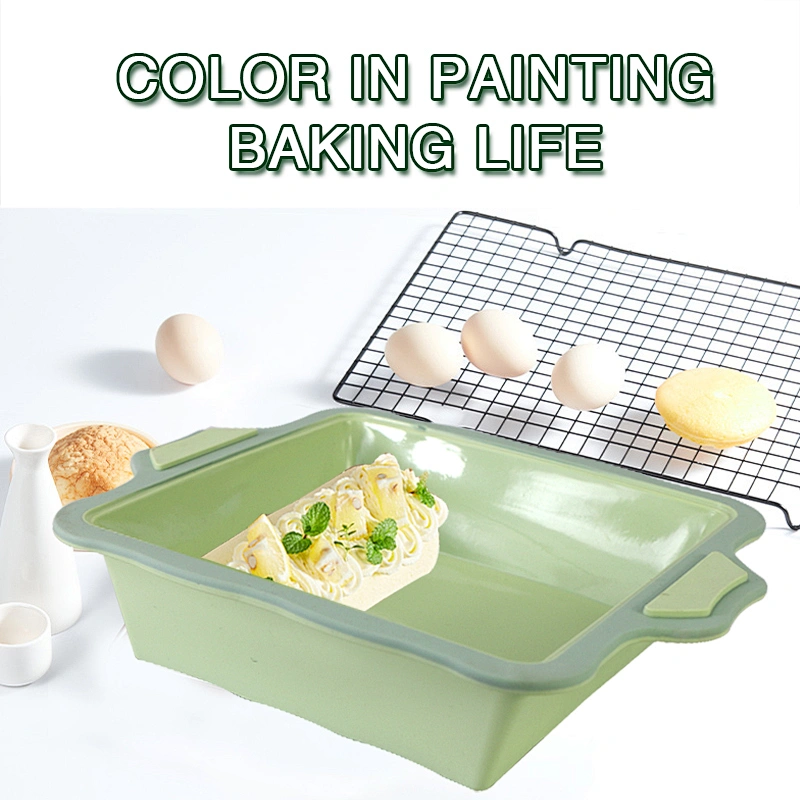 2023 new product Nonstick Bakeware Reusable Silicone Cake Mold baking utensils Baking Cake Pan Mould