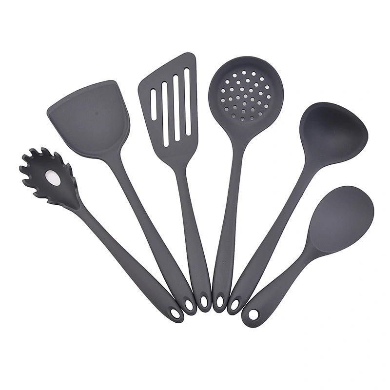 High Quality 6pcs Wholesale Kitchen Accessories Cooking Tools Utensil Cookware Sets Kitchenware Of Silicone Kitchen Utensil Sets