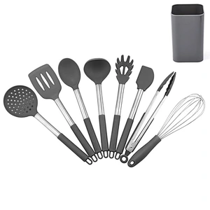 14 Pieces In 1 Set Silicone Kitchen Utensil Set Kitchen Accessories Stainless Steel Kitchenware Cooking Utensils