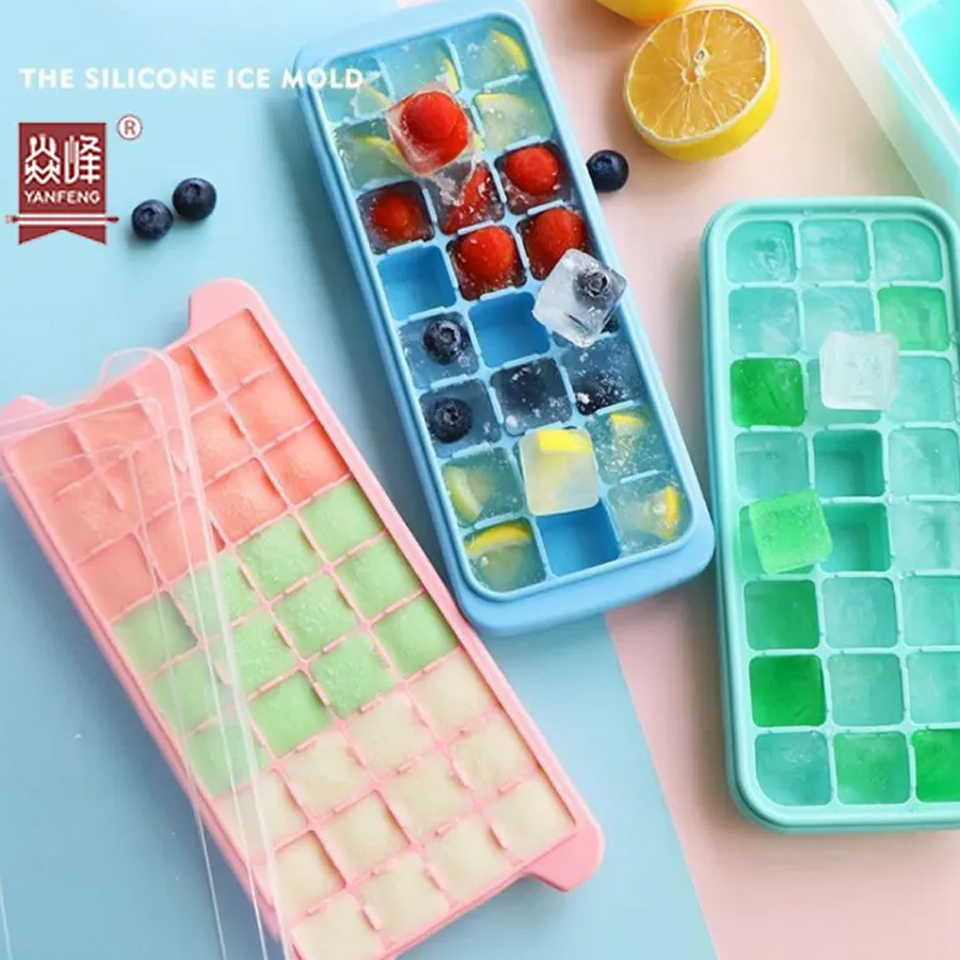 Silicone ice lattice