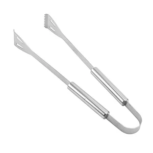 Kitchen Tongs For Cooking Or Grilling Bbq Accessories Heat Resistant Stainless Steel Bbq Tongs Perfect For Cooking Grill