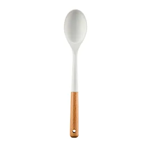 13pcs In 1 Set Wooden Handle Kitchenware Non Stick Kitchen Accessories Silicone Cooking Kitchen Utensil Set