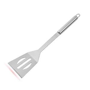 Stainless Steel Cooking Barbecue Shovel Bbq Accessories Outdoor Barbecue Camping Bbq Shovel Kitchen Cooking Bbq Spatula