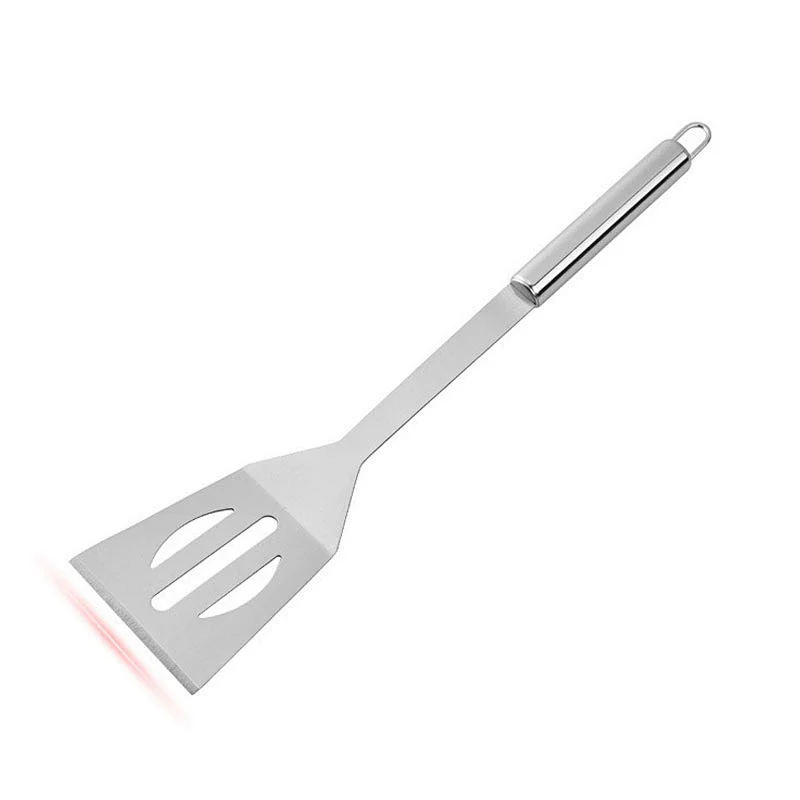 Stainless Steel Cooking Barbecue Shovel Bbq Accessories Outdoor Barbecue Camping Bbq Shovel Kitchen Cooking Bbq Spatula