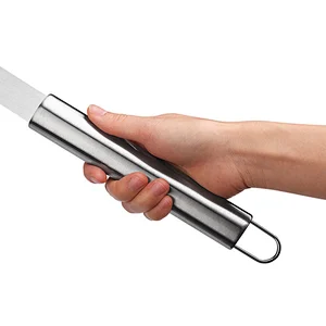 BBQ accessories Reusable Barbecue Tools Stainless Steel BBQ Cleaning Brush Grill Brush with scraper