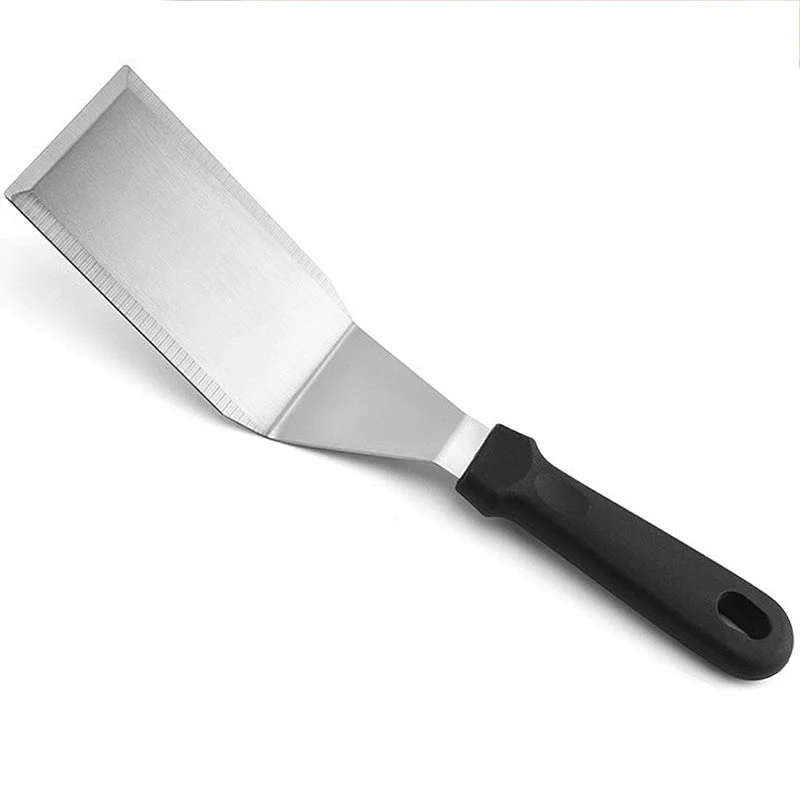 Stainless Steel Barbecue Tool Griddle Bbq Spatula Pancake Flipper Hamburger Turner Restaurant Grill Turner Scraper