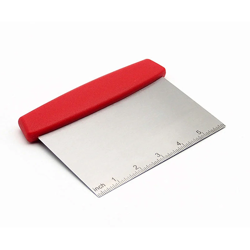 Multifunction stainless steel pastry dough cutter scraper Kitchen accssories Dough Baking Cutter Cake Pastry Pizza Dough Scraper