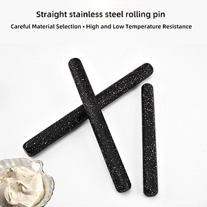 stainless steel Embossed Rolling Pin Embossing Fondant Rolling Pins baking utensils non stick pizza pie dough roller