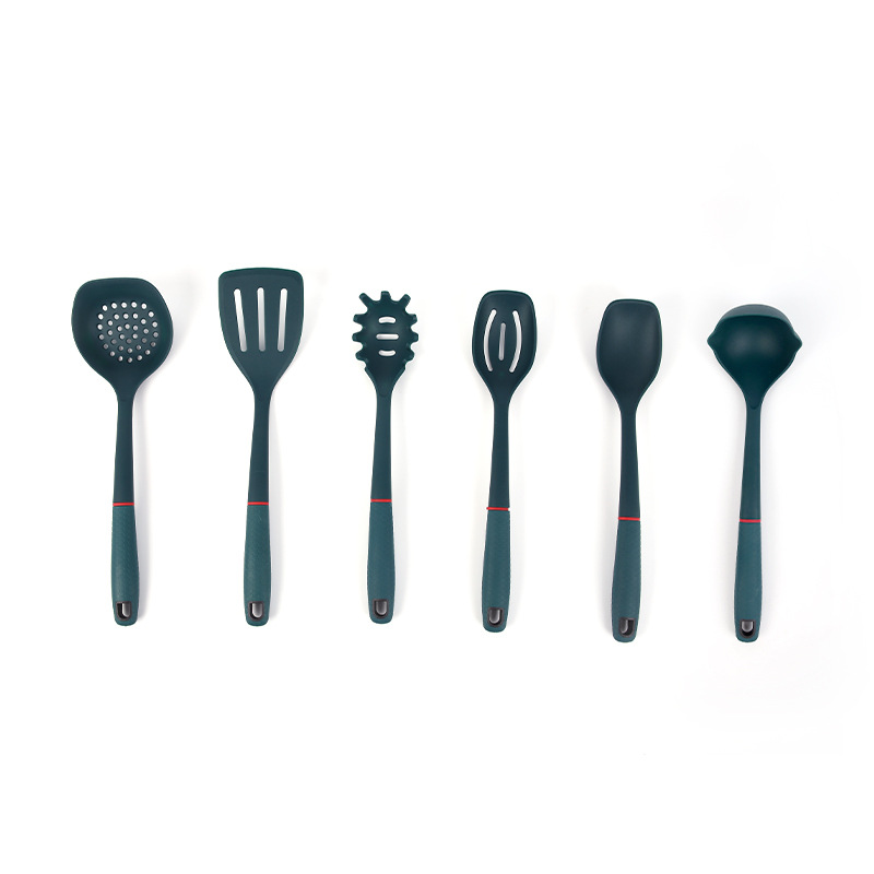 Newest 6 Piece Set Of Silicone Kitchen Utensil Set kitchen Gadget Kitchen Ware Accessories Silicon Utensils Cooking Tools Sets