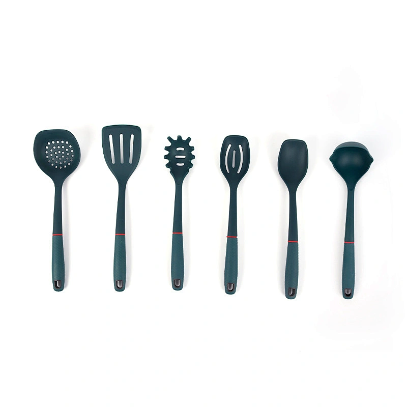 Newest 6 Piece Set Of Silicone Kitchen Utensil Set kitchen Gadget Kitchen Ware Accessories Silicon Utensils Cooking Tools Sets