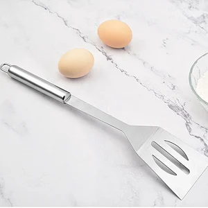 Stainless Steel Cooking Barbecue Shovel Bbq Accessories Outdoor Barbecue Camping Bbq Shovel Kitchen Cooking Bbq Spatula