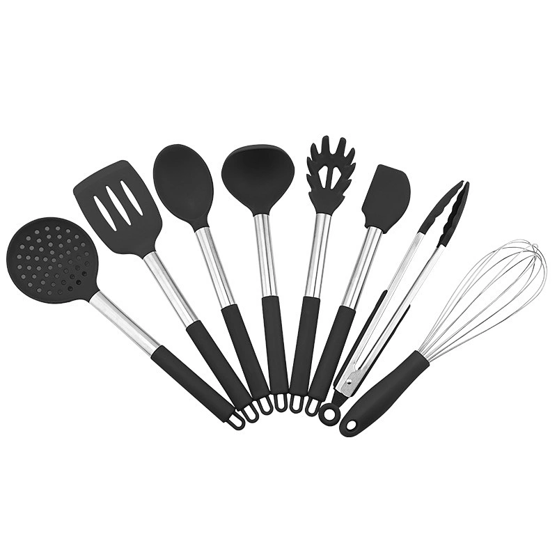 14 Pieces In 1 Set Silicone Kitchen Utensil Set Kitchen Accessories Stainless Steel Kitchenware Cooking Utensils