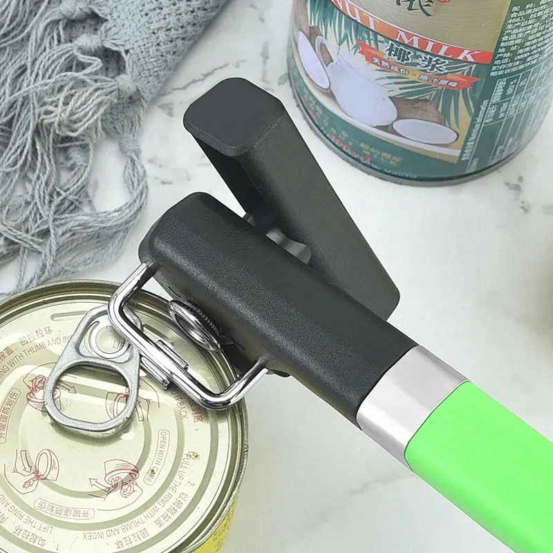 Amazon Hot Sell Manual Can Opener Tools Safety Easy Can Tools Smooth Edge Professional Side Cut Can Opener