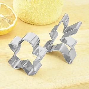 DIY Dessert Pastry Decoration Baking Tools Xmas Theme Biscuit Moulds bakeware set Christmas Stainless Steel Cookie Mold Custom