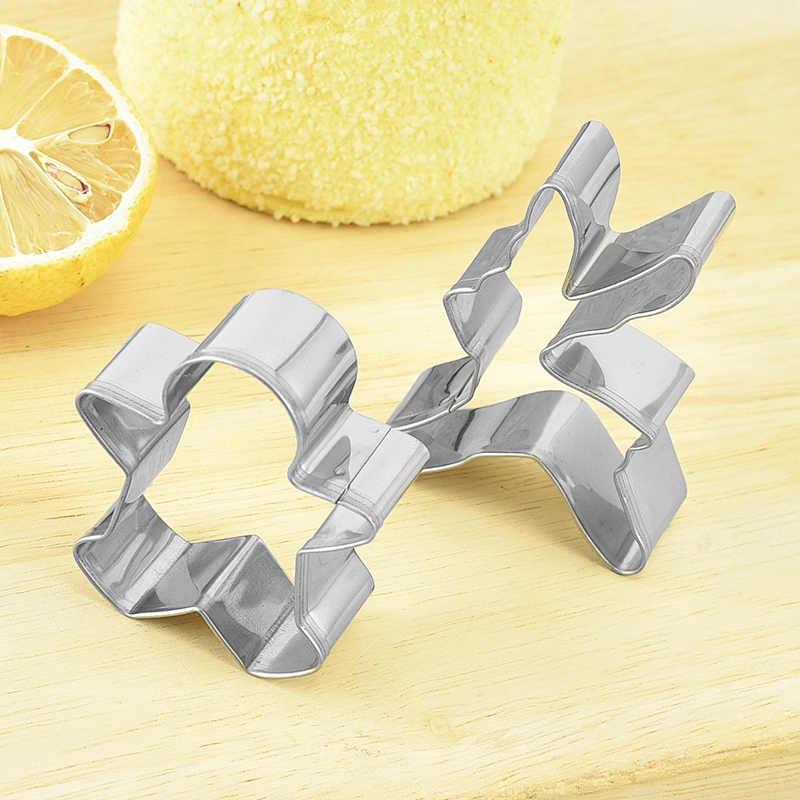 DIY Dessert Pastry Decoration Baking Tools Xmas Theme Biscuit Moulds bakeware set Christmas Stainless Steel Cookie Mold Custom