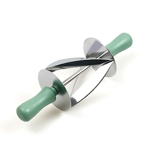 Kitchen Accessories Roller Cutter Baking Tool Stainless Steel Croissant Dough Cutter Kitchen Making Pastry Bread Tools