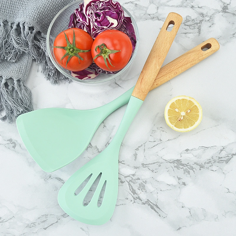 4PCS HOUSE UTENSILS KITCHEN COOKING UTENSILS SETS SILICONE KITCHEN COOKING TOOLS SET KITCHEN GADGETS KITCHENWARE UTENSILS SET