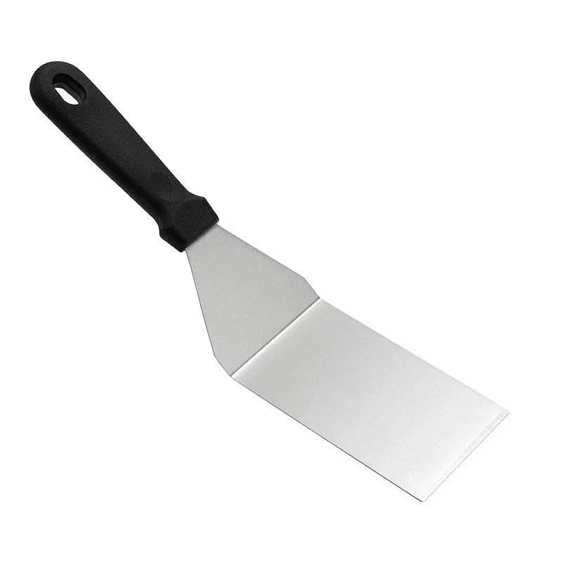 Stainless Steel Griddle Spatula Scraper BBQ tools Pancake Flipper Kitchen Spatula Burger Turner for Teppanyaki BBQ turner