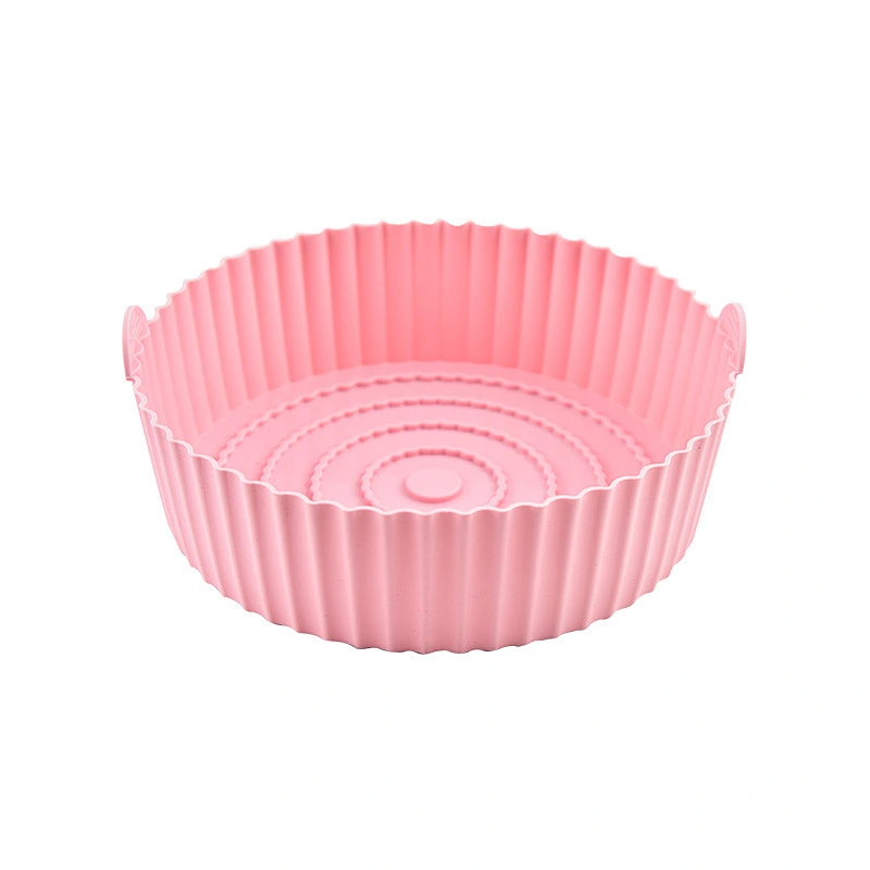 133g Air Fryer Liners Silicone Reusable Silicon Air Fryer Basket Baking Tools Round Cake Silicone Air Fryer Liner