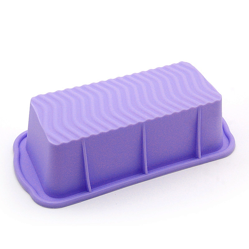 Wholesale Silicone Cake Mold Rectangular Non-stick Silicone Bread Pan Toast Bread Mold Baking Ware Bakeware Baking Tools Moldes