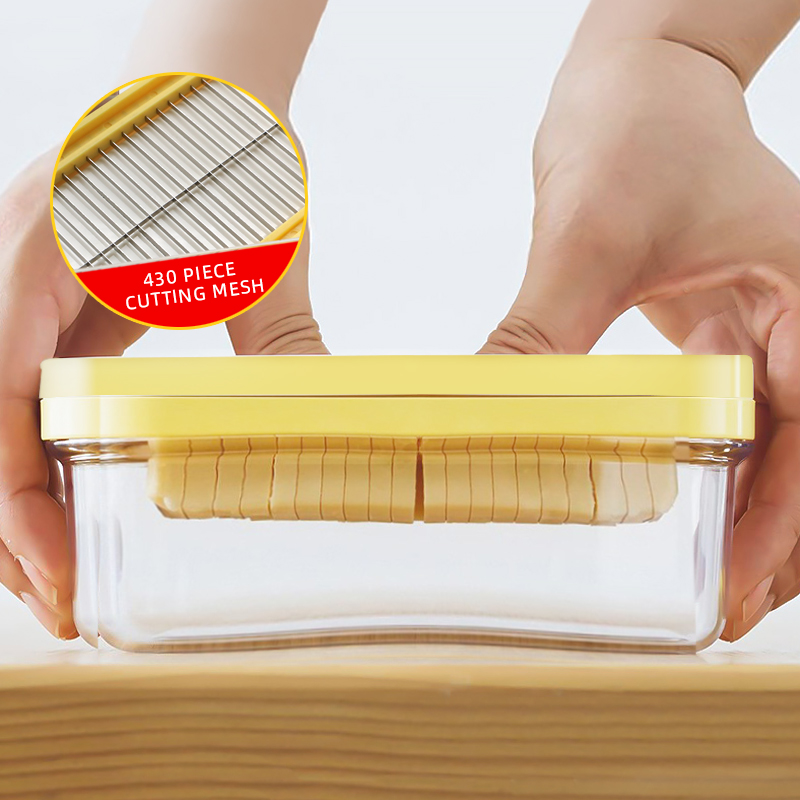 Hot Sale Cheese Butter Cutting Storage Box Baking Supplies Chocolate Cheese Cutting Multipurpose Cheese Butter Cutter Box