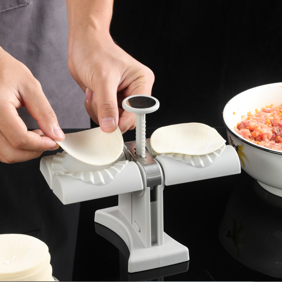 Manual Dumpling Mould Maker Bakeware Sets Gadget For Ravioli Food Small Household Dough Press Dumpling Skin Pattern  Manual Dumpling Mould