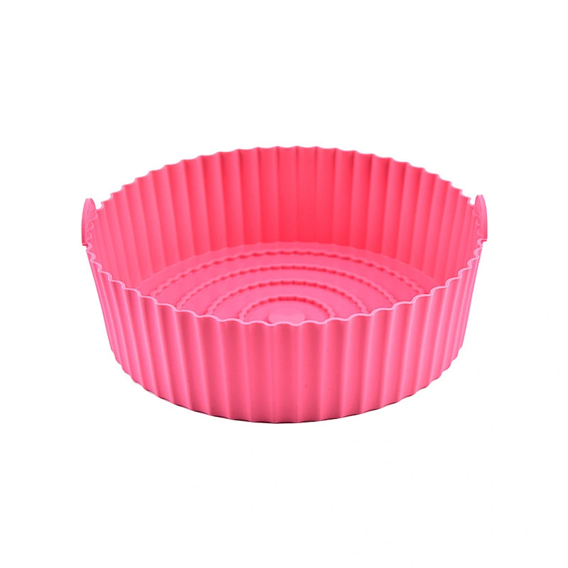 133g Air Fryer Liners Silicone Reusable Silicon Air Fryer Basket Baking Tools Round Cake Silicone Air Fryer Liner