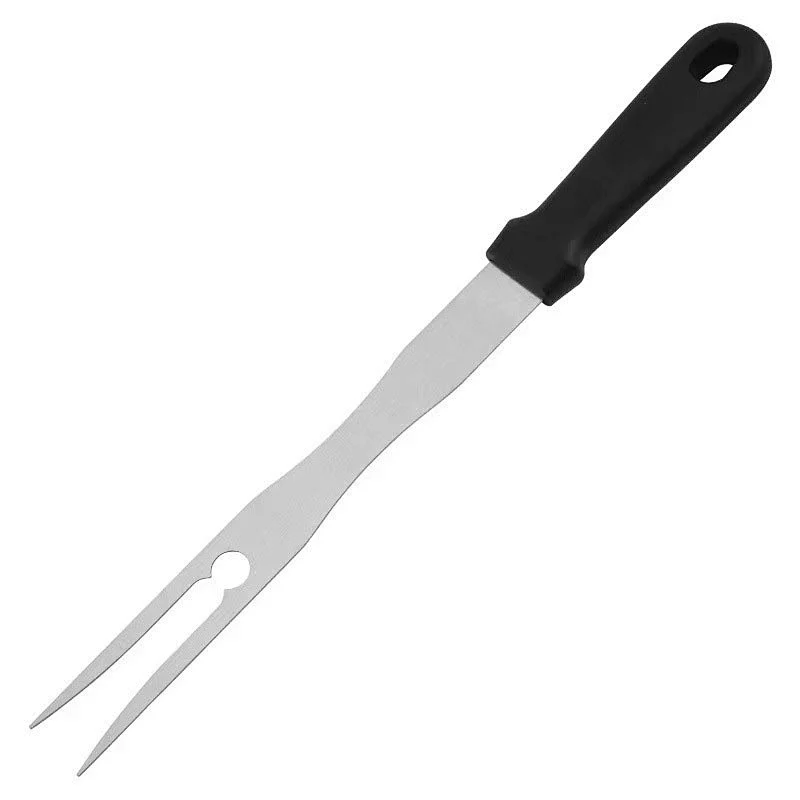New Design Stainless Steel Cooking Bbq Meat Fork With Pp Wood Handle Grill Tools Stainless Steel Bbq Grill Fork