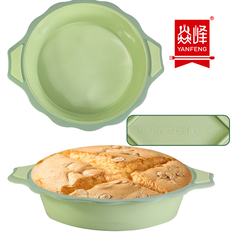 Hot Selling Products 2023 Cake Mold Baking Oven Accessories Cake Tools Non-Stick Bakeware Pan Round Shape Diy Silicone Cake Pan