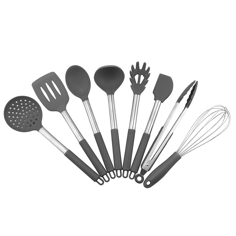 14 Pieces In 1 Set Silicone Kitchen Utensil Set Kitchen Accessories Stainless Steel Kitchenware Cooking Utensils