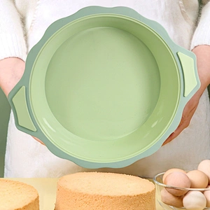 Hot Selling Products 2023 Cake Mold Baking Oven Accessories Cake Tools Non-Stick Bakeware Pan Round Shape Diy Silicone Cake Pan