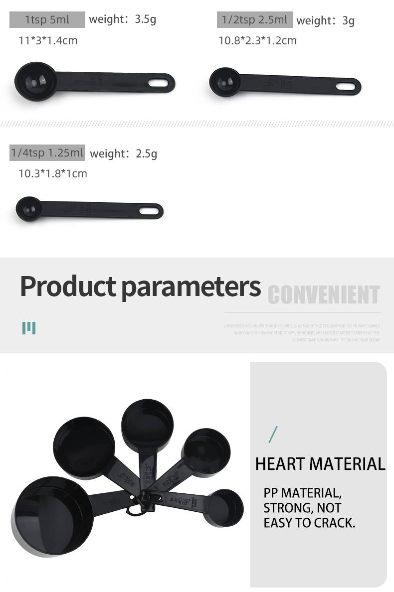 kitchen tools measuring spoons