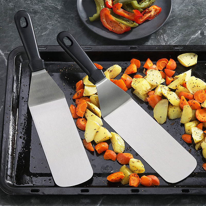 Frying spatula turner barbecue accessories kitchen steak Indoor/Outdoor Multifunction Stainless Steel BBQ Grill Spatula