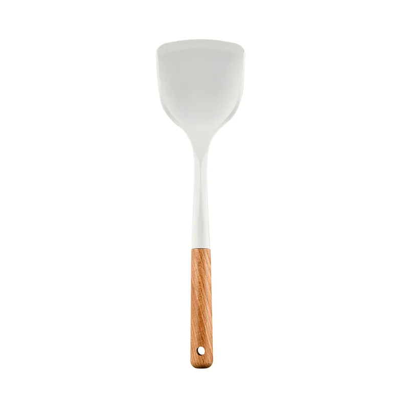 13pcs In 1 Set Wooden Handle Kitchenware Non Stick Kitchen Accessories Silicone Cooking Kitchen Utensil Set