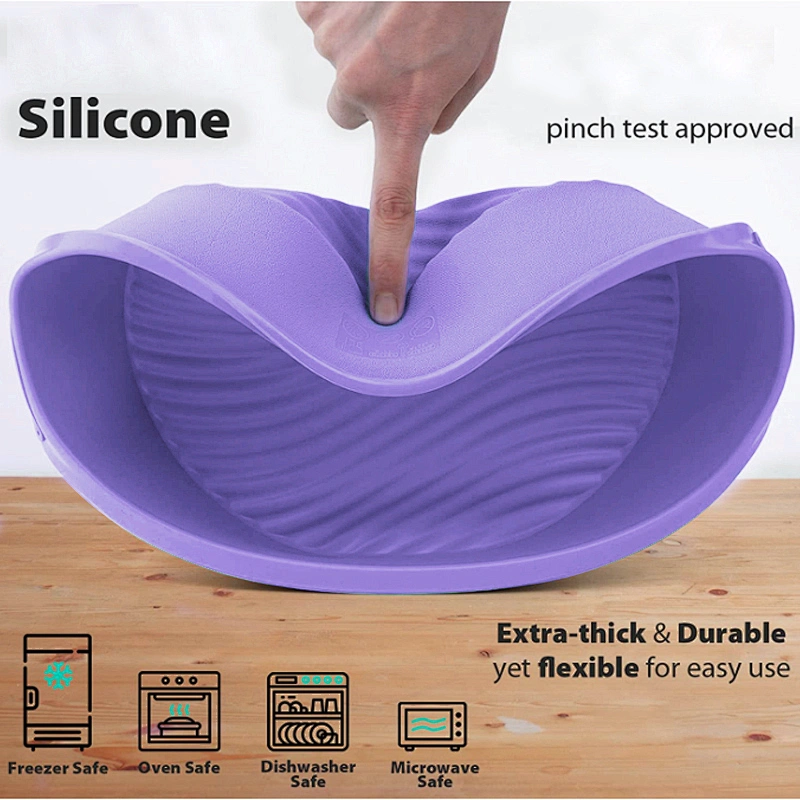 Kitchen Gadgets Round Baking Cake Tools Silicone Mold Pan Silicone Bread Pan Toast Bread Mold Cake Tray Mould Cake Mold