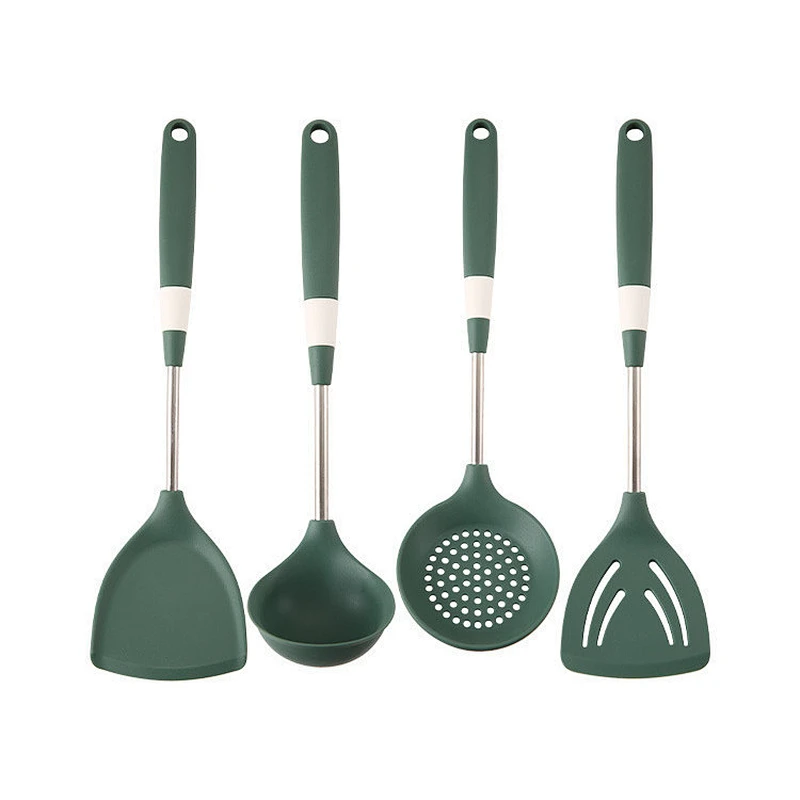 kitchen tools gadgets silicon cooking conina Non-Stick Heat Resistant 6pcs silicone kitchen utensils
