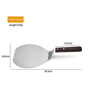 Hot Selling Products 2023 Stainless Steel Pizza Oven Accessories Tool Cake Pizza Peel Shovel Multifunctional Pizza Peel Tools