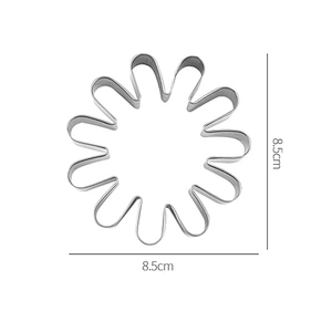 home and kitchen bakeware set baking cookie moulds food grade stainless steel christmas baking cake mould nonstick Cookie Cutter