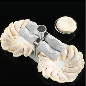 Manual Dumpling Mould Maker Bakeware Sets Gadget For Ravioli Food Small Household Dough Press Dumpling Skin Pattern  Manual Dumpling Mould