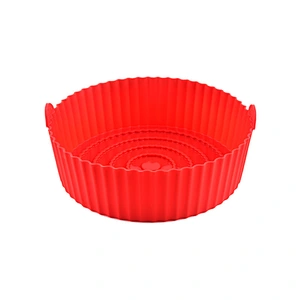 133g Air Fryer Liners Silicone Reusable Silicon Air Fryer Basket Baking Tools Round Cake Silicone Air Fryer Liner