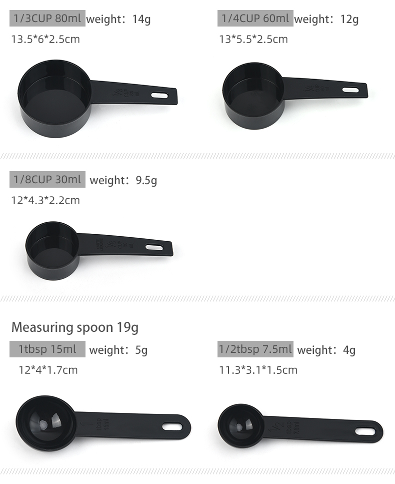 kitchen tools measuring spoons