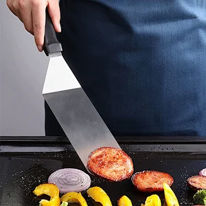 Frying spatula turner barbecue accessories kitchen steak Indoor/Outdoor Multifunction Stainless Steel BBQ Grill Spatula