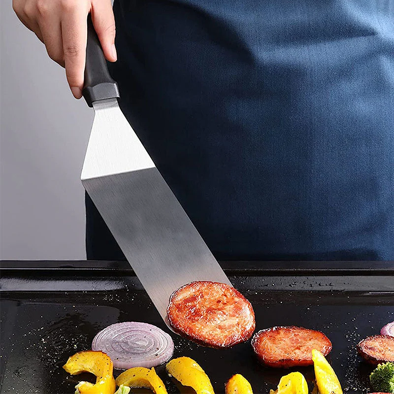 Frying spatula turner barbecue accessories kitchen steak Indoor/Outdoor Multifunction Stainless Steel BBQ Grill Spatula
