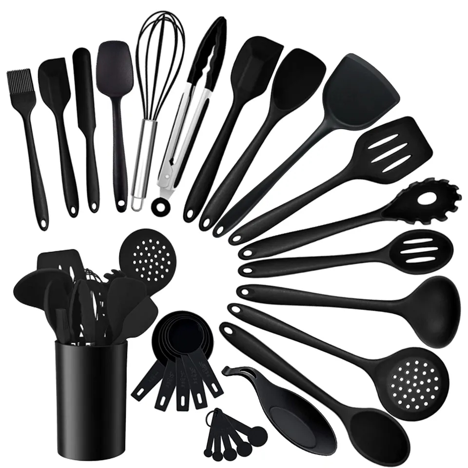 Silicone kitchen utensilis