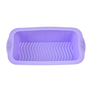 Wholesale Silicone Cake Mold Rectangular Non-stick Silicone Bread Pan Toast Bread Mold Baking Ware Bakeware Baking Tools Moldes