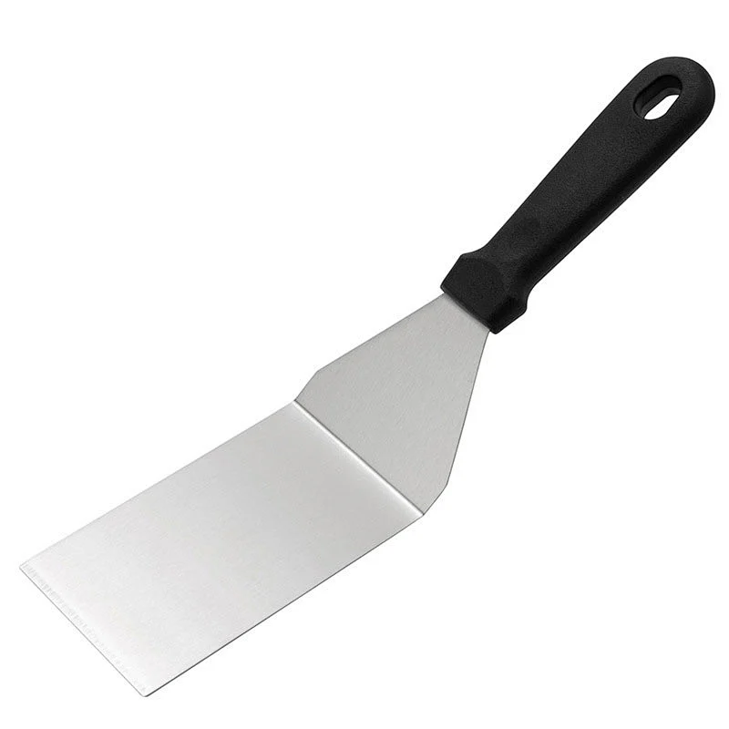 Stainless Steel Griddle Spatula Scraper BBQ tools Pancake Flipper Kitchen Spatula Burger Turner for Teppanyaki BBQ turner