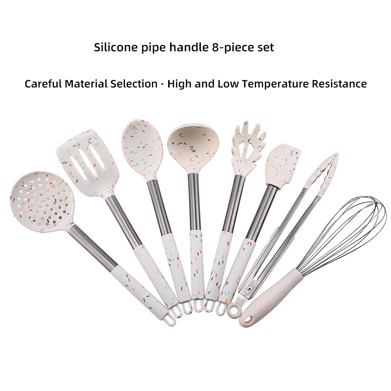 14 Pieces In 1 Set Silicone Kitchen Utensil Set Kitchen Accessories Stainless Steel Kitchenware Cooking Utensils