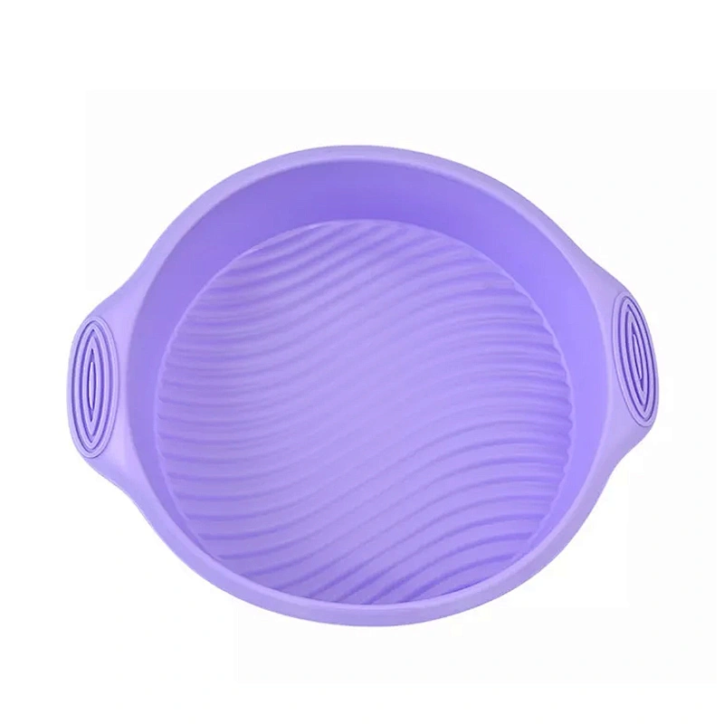 Kitchen Gadgets Round Baking Cake Tools Silicone Mold Pan Silicone Bread Pan Toast Bread Mold Cake Tray Mould Cake Mold