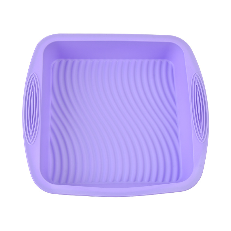 Custom Food Grade Square Silicone Cake Pan home gadgets Silicone baking round mould mousse silicone cake molds