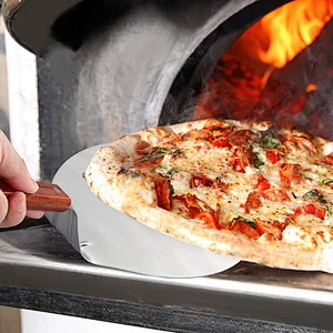Hot Selling Products 2023 Stainless Steel Pizza Oven Accessories Tool Cake Pizza Peel Shovel Multifunctional Pizza Peel Tools